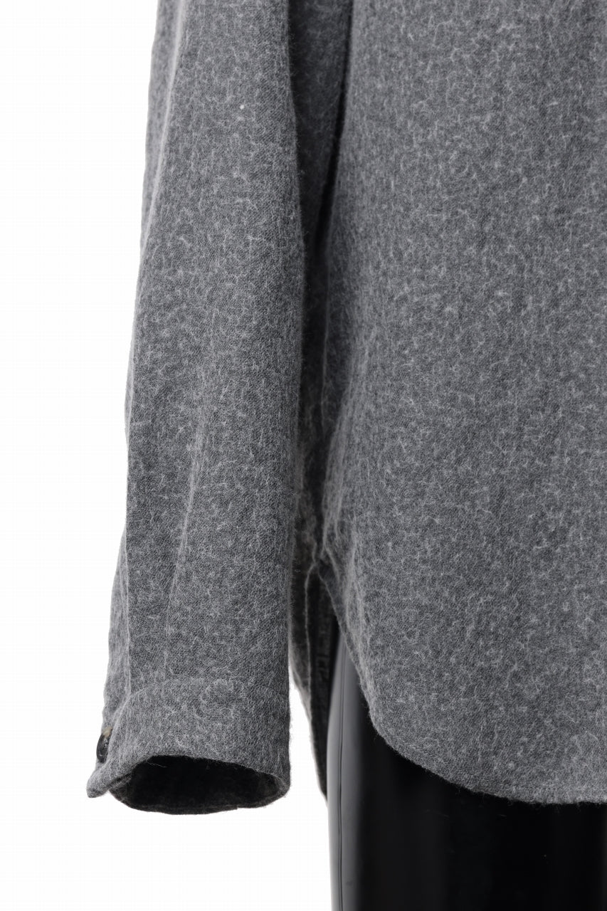 画像をギャラリービューアに読み込む, forme d'expression Delave Outer Shirt (Smoke)