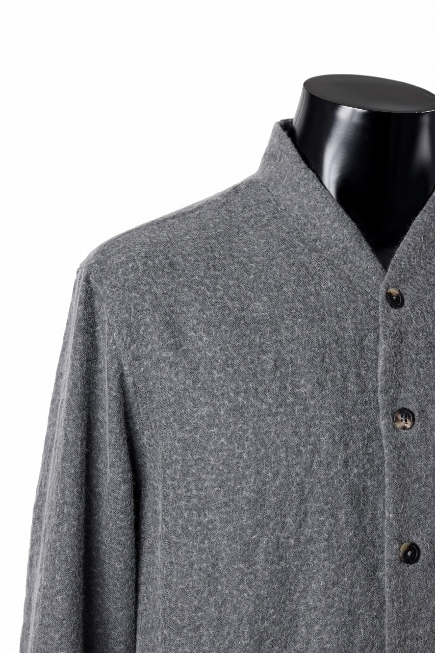 画像をギャラリービューアに読み込む, forme d'expression Delave Outer Shirt (Smoke)