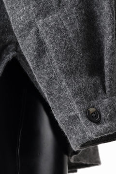画像をギャラリービューアに読み込む, forme d'expression Delave Outer Shirt (Smoke)