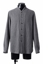 画像をギャラリービューアに読み込む, forme d'expression Delave Outer Shirt (Smoke)