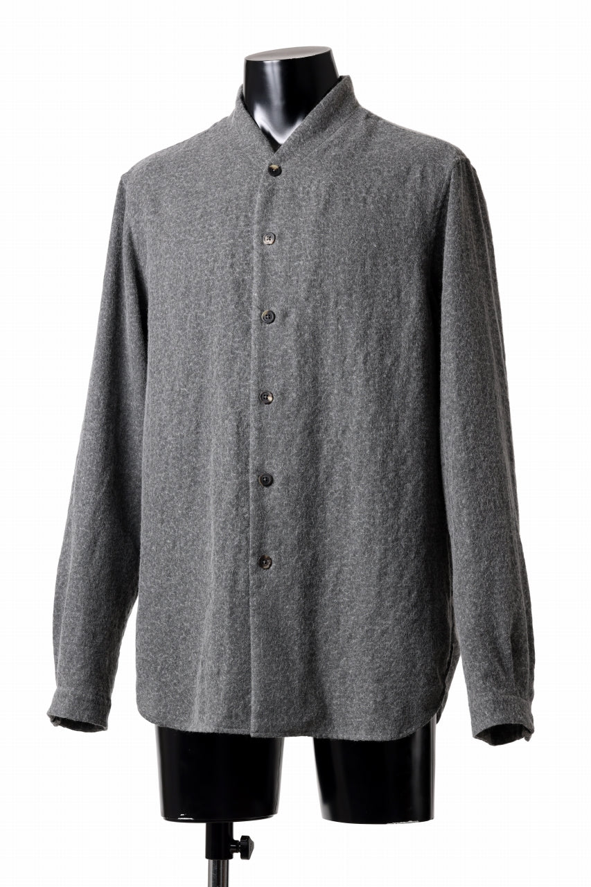 画像をギャラリービューアに読み込む, forme d'expression Delave Outer Shirt (Smoke)