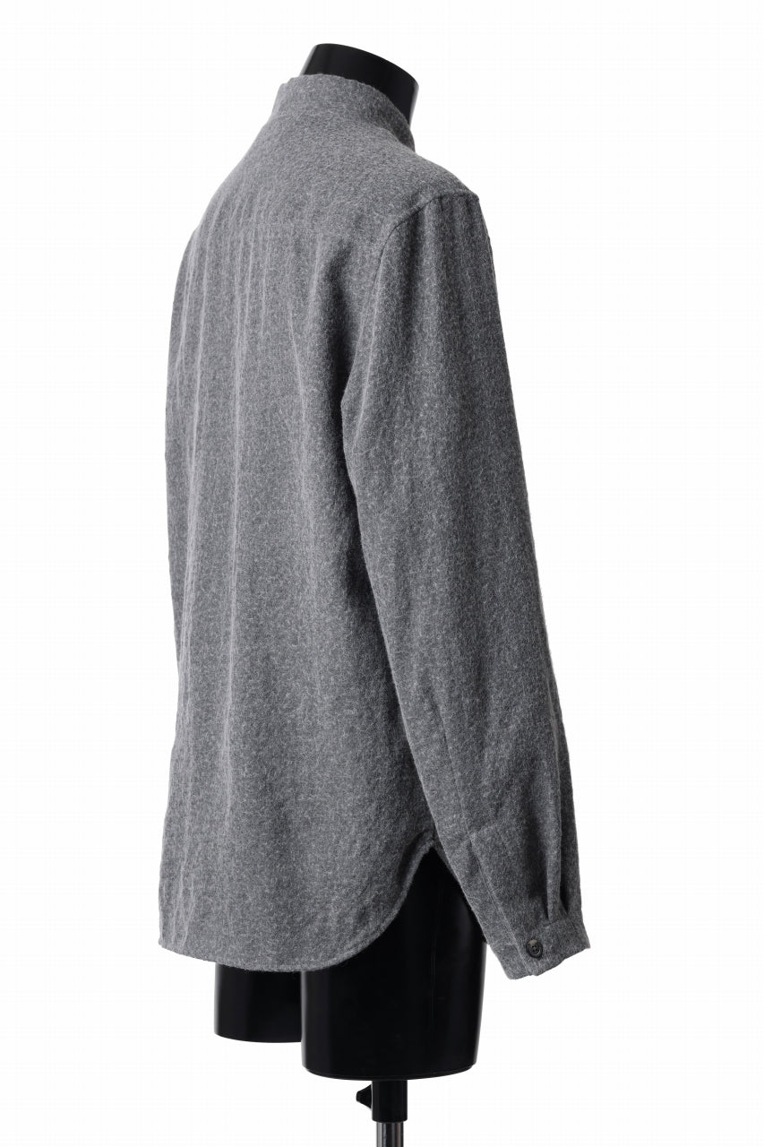 画像をギャラリービューアに読み込む, forme d'expression Delave Outer Shirt (Smoke)