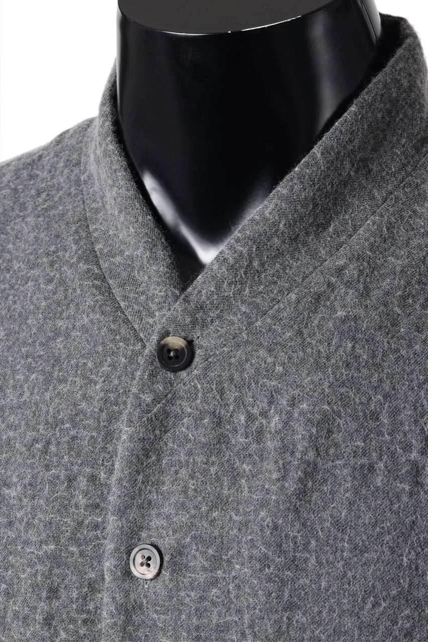 画像をギャラリービューアに読み込む, forme d'expression Delave Outer Shirt (Smoke)