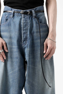 画像をギャラリービューアに読み込む, N/07 WIDE-TAPARED JEANS / 7.3oz CHAMBRAY DENIM (INDIGO USED)