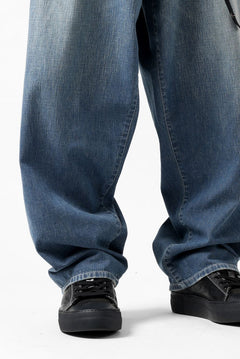 画像をギャラリービューアに読み込む, N/07 WIDE-TAPARED JEANS / 7.3oz CHAMBRAY DENIM (INDIGO USED)