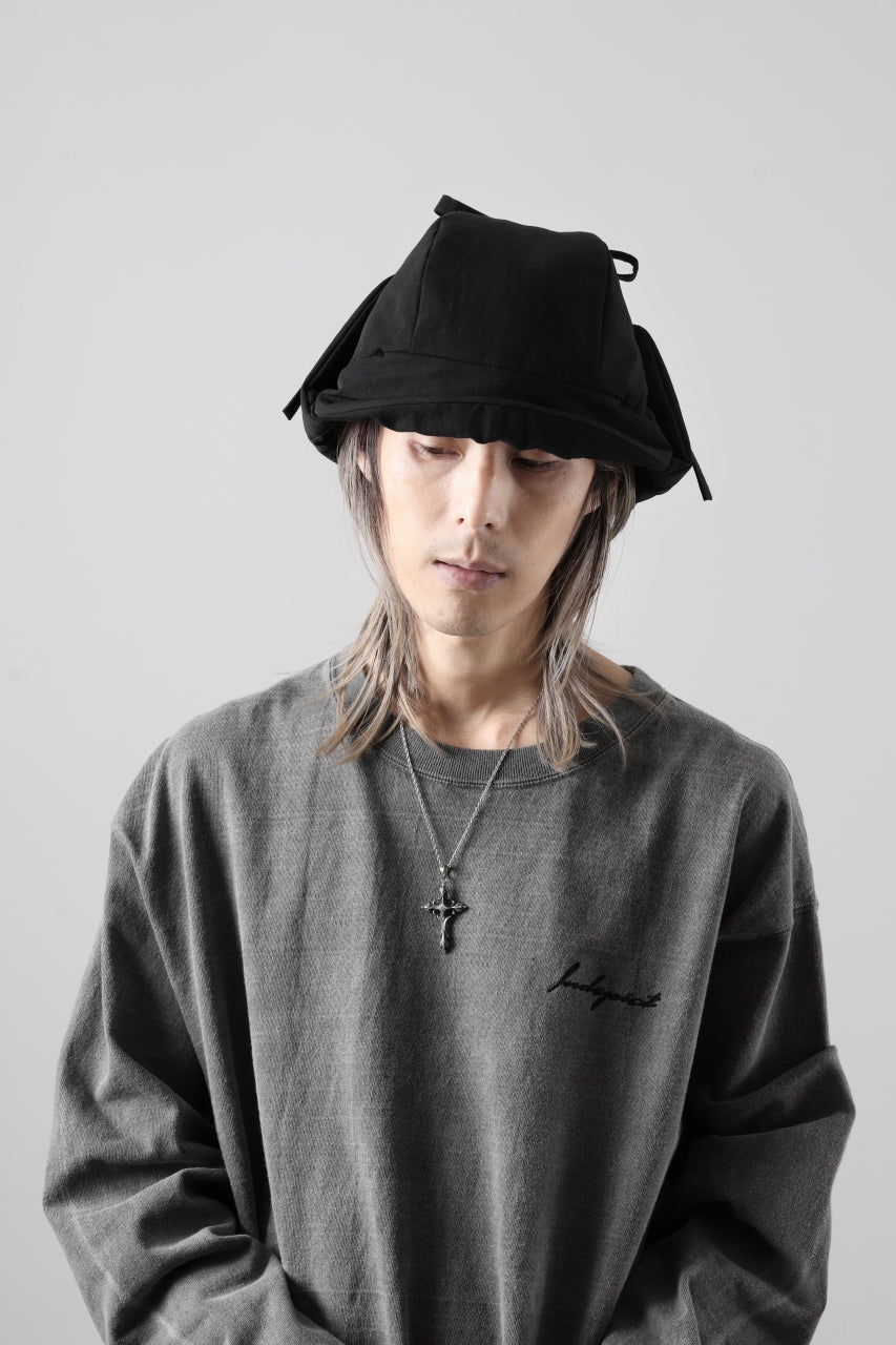 画像をギャラリービューアに読み込む, D-VEC EAR FLAP CAP / DURABLE WATER REPELLENT &amp; PRIMALOFT® (NIGHT SEA BLACK)