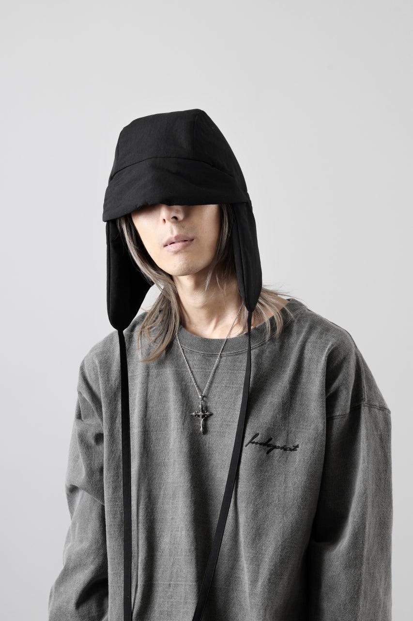 画像をギャラリービューアに読み込む, D-VEC EAR FLAP CAP / DURABLE WATER REPELLENT &amp; PRIMALOFT® (NIGHT SEA BLACK)