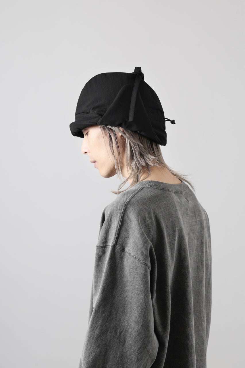 画像をギャラリービューアに読み込む, D-VEC EAR FLAP CAP / DURABLE WATER REPELLENT &amp; PRIMALOFT® (NIGHT SEA BLACK)