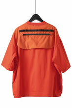画像をギャラリービューアに読み込む, D-VEC x ALMOSTBLACK OVERSIZED ZIP POCKET SHORT T-SHIRT / HIGH TWIST COTTON S.R.G. (ORANGE)