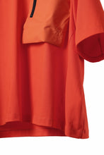 画像をギャラリービューアに読み込む, D-VEC x ALMOSTBLACK OVERSIZED ZIP POCKET SHORT T-SHIRT / HIGH TWIST COTTON S.R.G. (ORANGE)