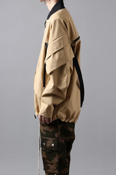 画像をギャラリービューアに読み込む, D-VEC x ALMOSTBLACK MA-1 BLOUSON / WINDSTOPPER BY GORE-TEX LABS 3L S.R.G. (BEIGE)