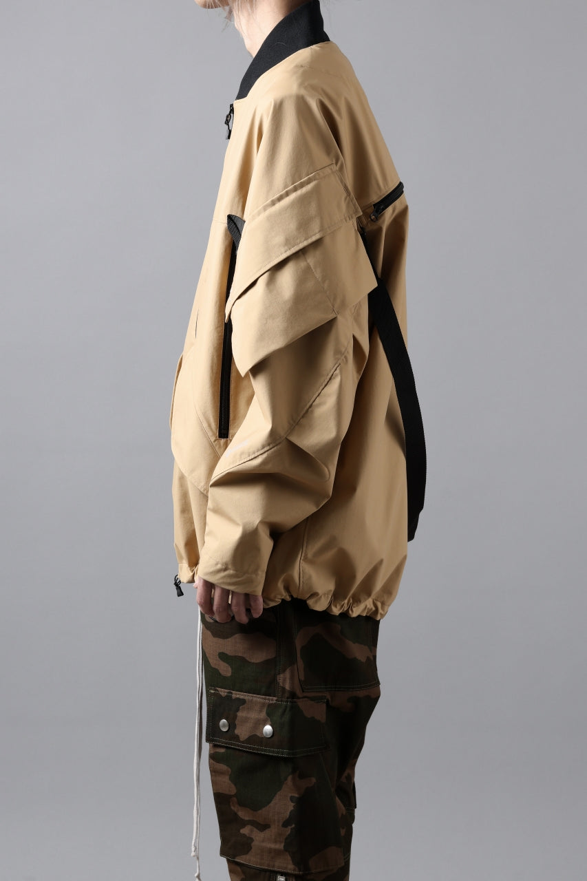 画像をギャラリービューアに読み込む, D-VEC x ALMOSTBLACK MA-1 BLOUSON / WINDSTOPPER BY GORE-TEX LABS 3L S.R.G. (BEIGE)