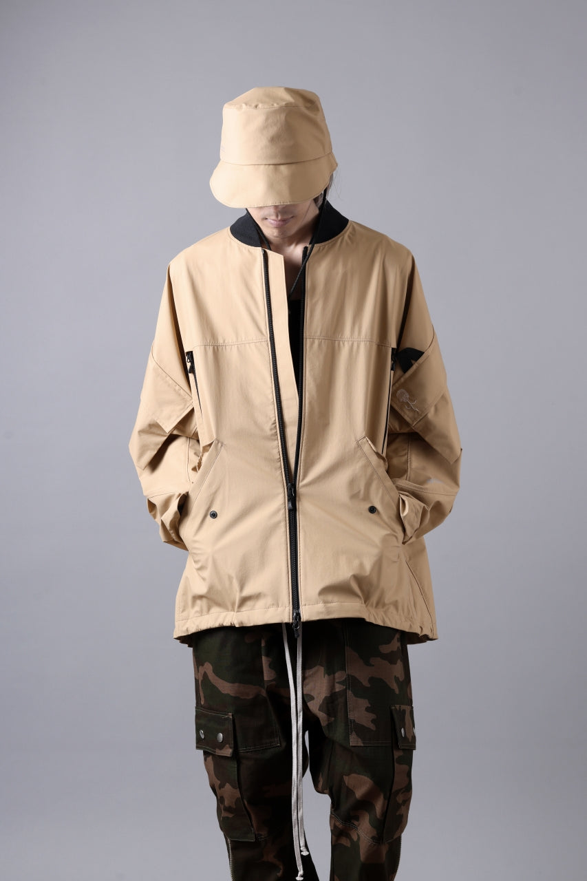 画像をギャラリービューアに読み込む, D-VEC x ALMOSTBLACK MA-1 BLOUSON / WINDSTOPPER BY GORE-TEX LABS 3L S.R.G. (BEIGE)