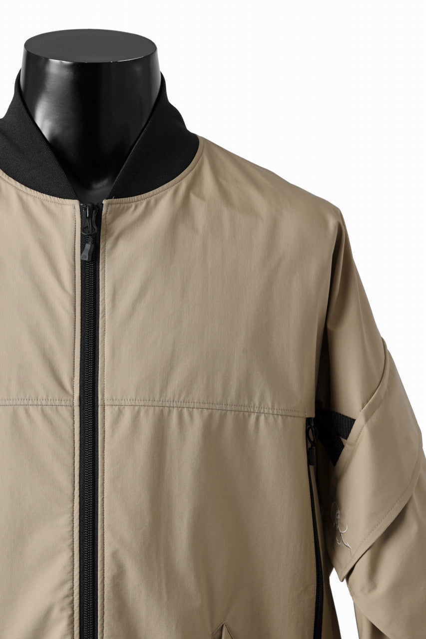 画像をギャラリービューアに読み込む, D-VEC x ALMOSTBLACK MA-1 BLOUSON / WINDSTOPPER BY GORE-TEX LABS 3L S.R.G. (BEIGE)