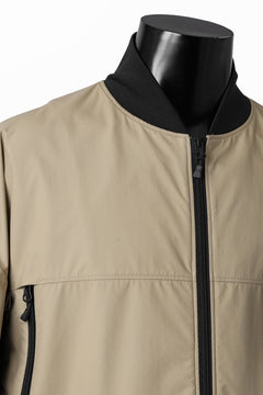 画像をギャラリービューアに読み込む, D-VEC x ALMOSTBLACK MA-1 BLOUSON / WINDSTOPPER BY GORE-TEX LABS 3L S.R.G. (BEIGE)