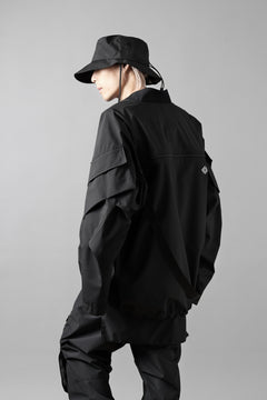 画像をギャラリービューアに読み込む, D-VEC x ALMOSTBLACK MA-1 BLOUSON / WINDSTOPPER BY GORE-TEX LABS 3L S.R.G. (BLACK)