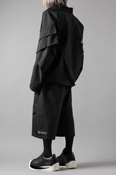 画像をギャラリービューアに読み込む, D-VEC x ALMOSTBLACK MA-1 BLOUSON / WINDSTOPPER BY GORE-TEX LABS 3L S.R.G. (BLACK)