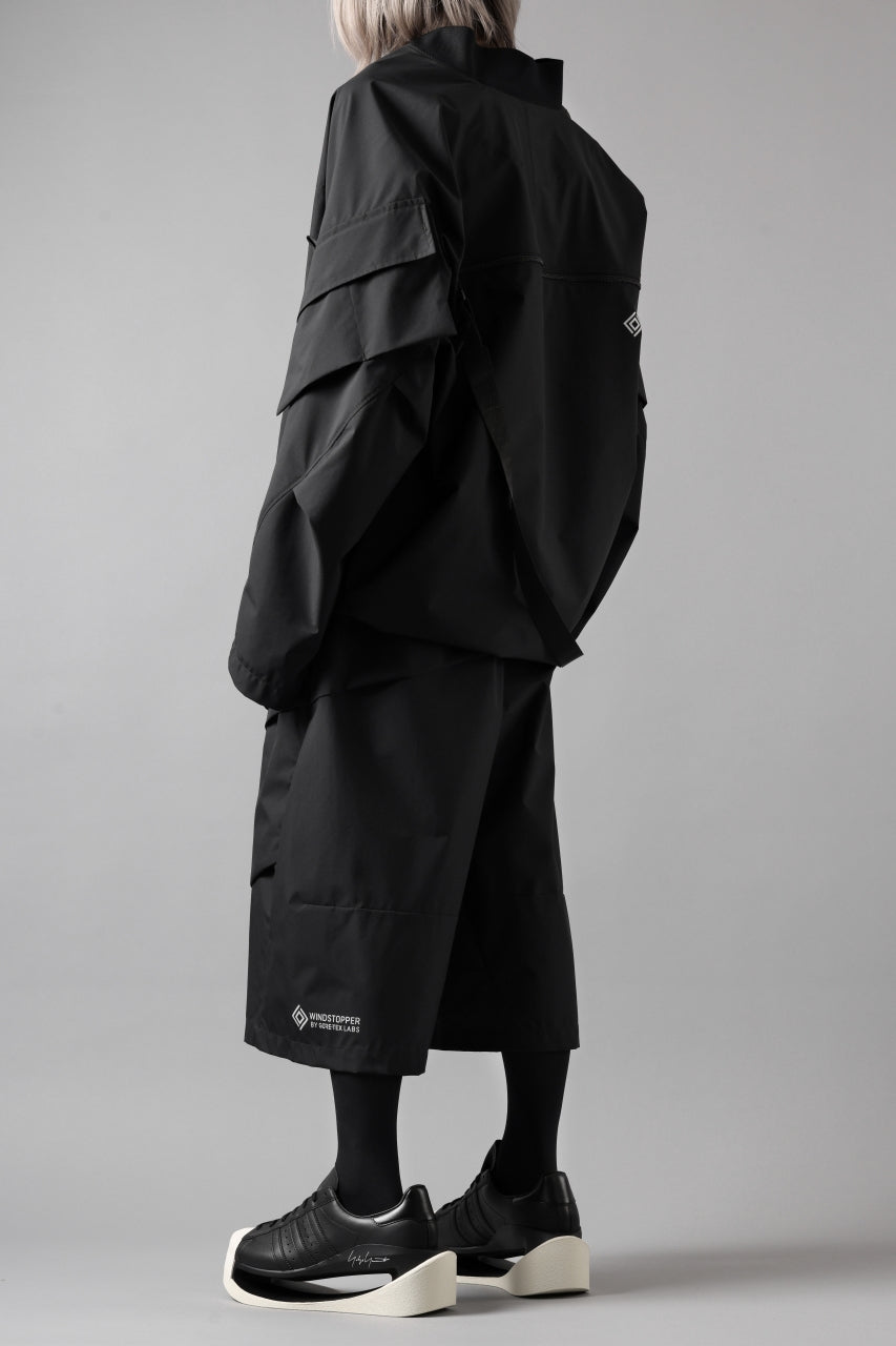 画像をギャラリービューアに読み込む, D-VEC x ALMOSTBLACK MA-1 BLOUSON / WINDSTOPPER BY GORE-TEX LABS 3L S.R.G. (BLACK)