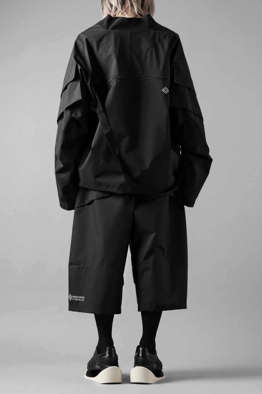 画像をギャラリービューアに読み込む, D-VEC x ALMOSTBLACK MA-1 BLOUSON / WINDSTOPPER BY GORE-TEX LABS 3L S.R.G. (BLACK)