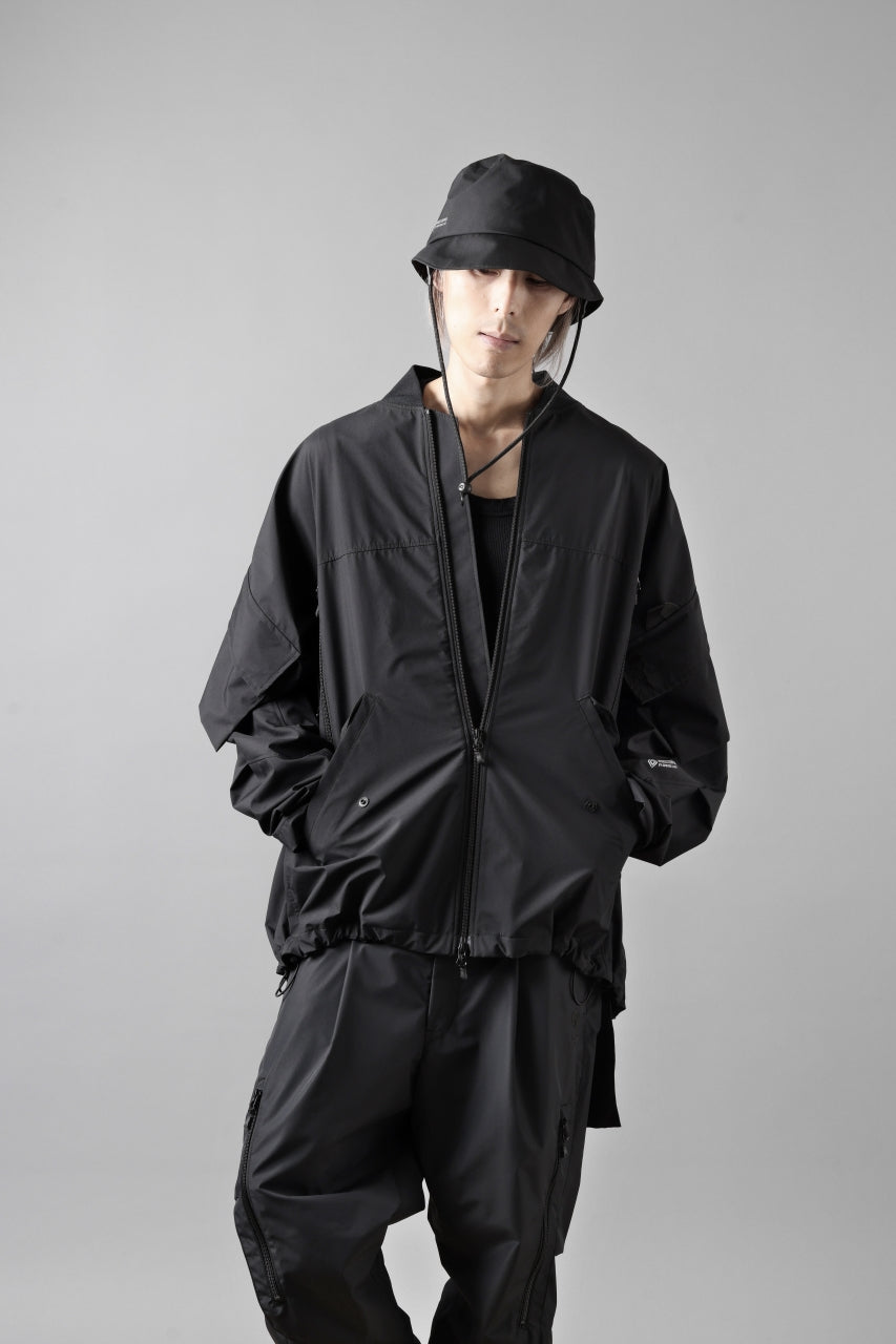 画像をギャラリービューアに読み込む, D-VEC x ALMOSTBLACK MA-1 BLOUSON / WINDSTOPPER BY GORE-TEX LABS 3L S.R.G. (BLACK)