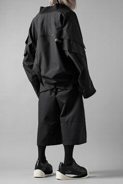 画像をギャラリービューアに読み込む, D-VEC x ALMOSTBLACK MA-1 BLOUSON / WINDSTOPPER BY GORE-TEX LABS 3L S.R.G. (BLACK)