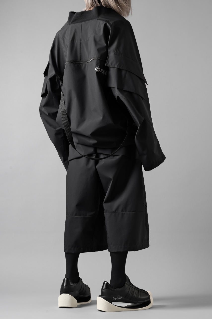 画像をギャラリービューアに読み込む, D-VEC x ALMOSTBLACK MA-1 BLOUSON / WINDSTOPPER BY GORE-TEX LABS 3L S.R.G. (BLACK)