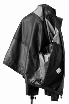 画像をギャラリービューアに読み込む, D-VEC x ALMOSTBLACK MA-1 BLOUSON / WINDSTOPPER BY GORE-TEX LABS 3L S.R.G. (BLACK)