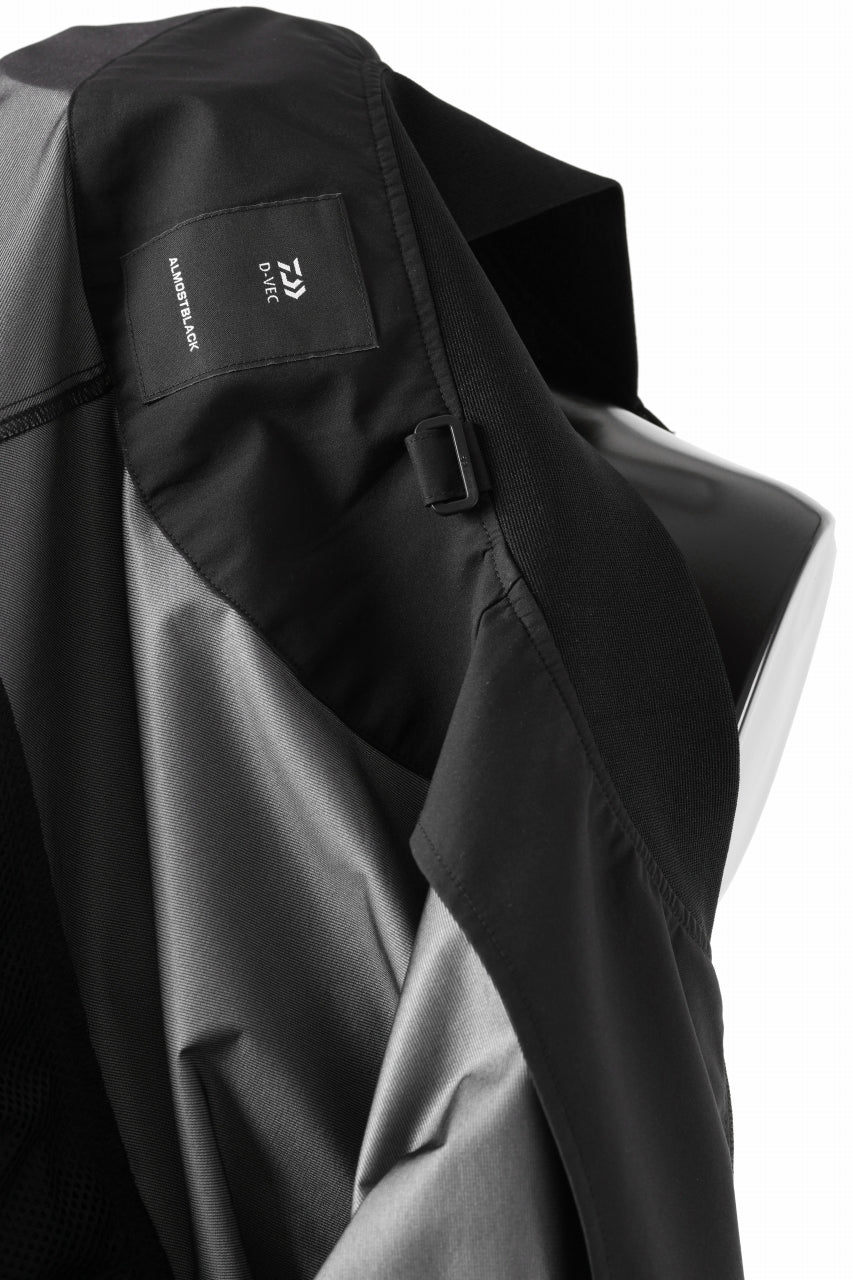 画像をギャラリービューアに読み込む, D-VEC x ALMOSTBLACK MA-1 BLOUSON / WINDSTOPPER BY GORE-TEX LABS 3L S.R.G. (BLACK)