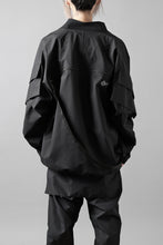 画像をギャラリービューアに読み込む, D-VEC x ALMOSTBLACK MA-1 BLOUSON / WINDSTOPPER BY GORE-TEX LABS 3L S.R.G. (BLACK)