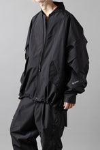 画像をギャラリービューアに読み込む, D-VEC x ALMOSTBLACK MA-1 BLOUSON / WINDSTOPPER BY GORE-TEX LABS 3L S.R.G. (BLACK)