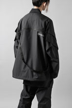 画像をギャラリービューアに読み込む, D-VEC x ALMOSTBLACK MA-1 BLOUSON / WINDSTOPPER BY GORE-TEX LABS 3L S.R.G. (BLACK)