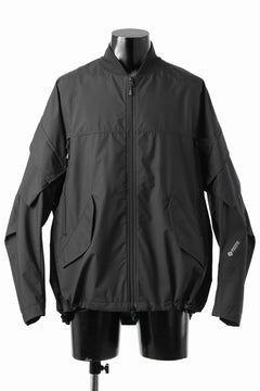 画像をギャラリービューアに読み込む, D-VEC x ALMOSTBLACK MA-1 BLOUSON / WINDSTOPPER BY GORE-TEX LABS 3L S.R.G. (BLACK)