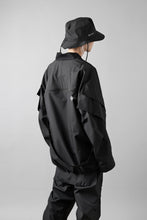 画像をギャラリービューアに読み込む, D-VEC x ALMOSTBLACK MA-1 BLOUSON / WINDSTOPPER BY GORE-TEX LABS 3L S.R.G. (BLACK)