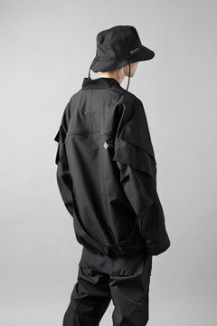 画像をギャラリービューアに読み込む, D-VEC x ALMOSTBLACK MA-1 BLOUSON / WINDSTOPPER BY GORE-TEX LABS 3L S.R.G. (BLACK)