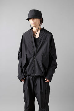 画像をギャラリービューアに読み込む, D-VEC x ALMOSTBLACK MA-1 BLOUSON / WINDSTOPPER BY GORE-TEX LABS 3L S.R.G. (BLACK)