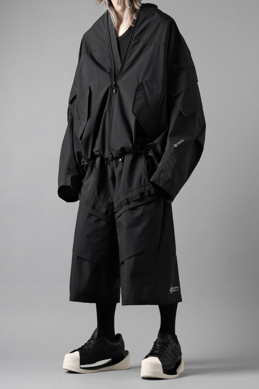 画像をギャラリービューアに読み込む, D-VEC x ALMOSTBLACK MA-1 BLOUSON / WINDSTOPPER BY GORE-TEX LABS 3L S.R.G. (BLACK)