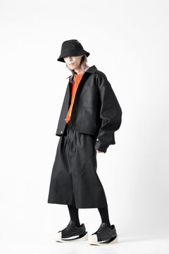 画像をギャラリービューアに読み込む, D-VEC TECH DENIM JACKET / STRETCH TWILL (NIGHT SEA BLACK)