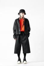 画像をギャラリービューアに読み込む, D-VEC TECH DENIM JACKET / STRETCH TWILL (NIGHT SEA BLACK)