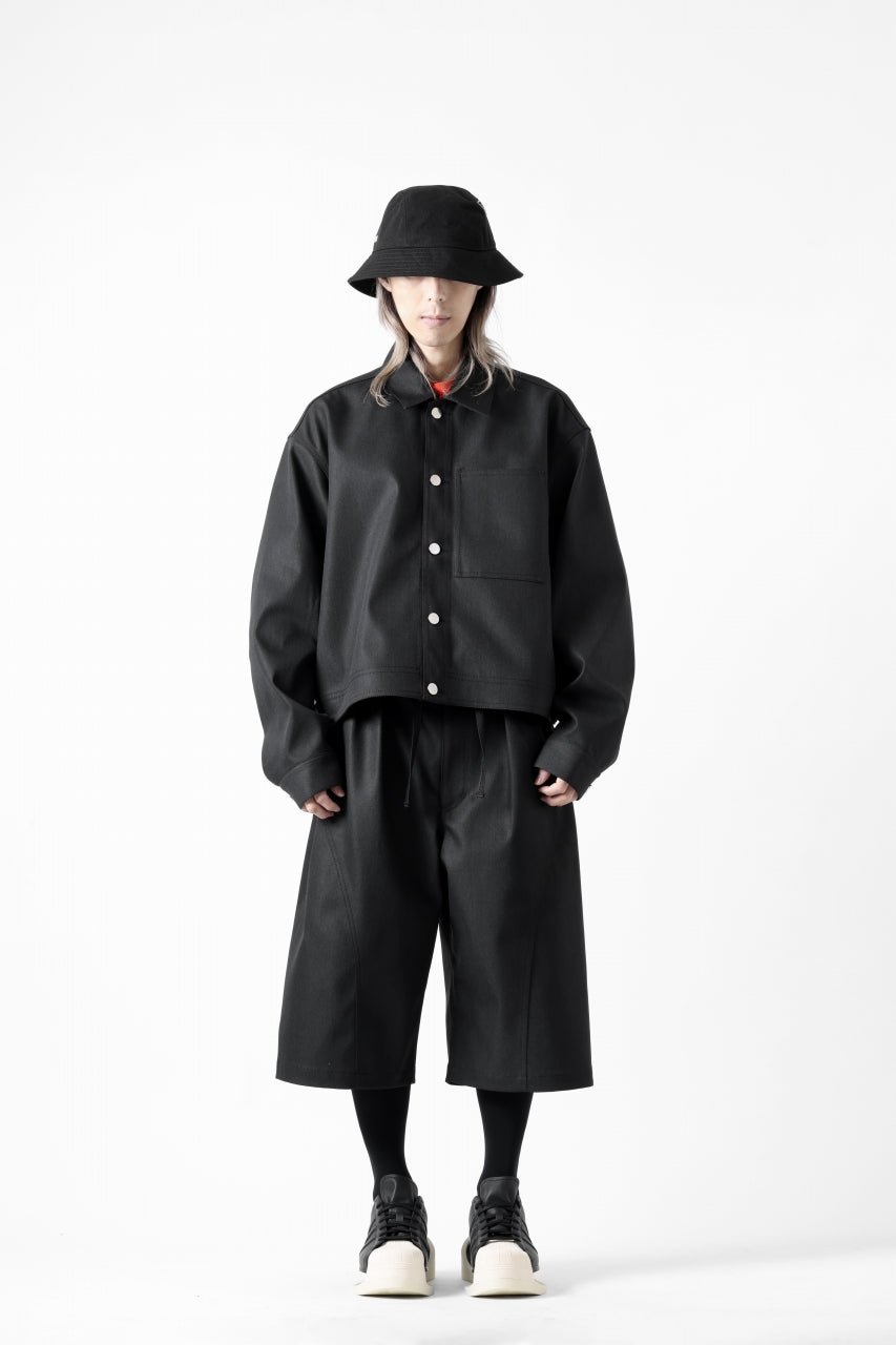 画像をギャラリービューアに読み込む, D-VEC TECH DENIM JACKET / STRETCH TWILL (NIGHT SEA BLACK)