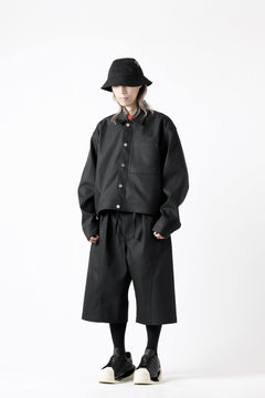 画像をギャラリービューアに読み込む, D-VEC TECH DENIM JACKET / STRETCH TWILL (NIGHT SEA BLACK)