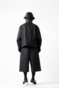 画像をギャラリービューアに読み込む, D-VEC TECH DENIM JACKET / STRETCH TWILL (NIGHT SEA BLACK)