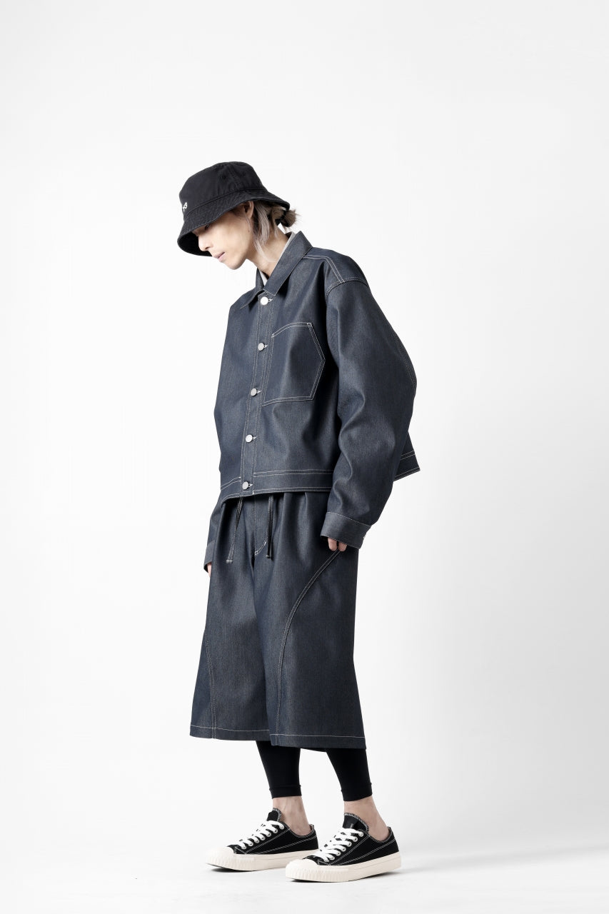 画像をギャラリービューアに読み込む, D-VEC TECH DENIM JACKET / STRETCH TWILL (INDIGO)