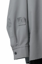 画像をギャラリービューアに読み込む, D-VEC CONVERTIBLE L/S SHIRT / STRETCH TAFFETA (GREY)