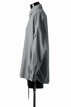 画像をギャラリービューアに読み込む, D-VEC CONVERTIBLE L/S SHIRT / STRETCH TAFFETA (GREY)