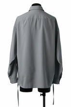 画像をギャラリービューアに読み込む, D-VEC CONVERTIBLE L/S SHIRT / STRETCH TAFFETA (GREY)