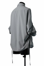 画像をギャラリービューアに読み込む, D-VEC CONVERTIBLE L/S SHIRT / STRETCH TAFFETA (GREY)