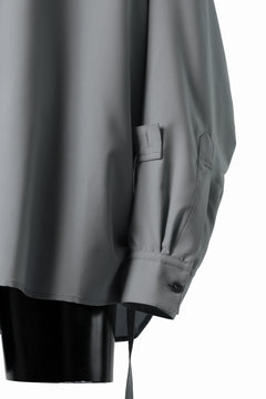 画像をギャラリービューアに読み込む, D-VEC CONVERTIBLE L/S SHIRT / STRETCH TAFFETA (GREY)