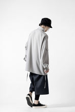 画像をギャラリービューアに読み込む, D-VEC CONVERTIBLE L/S SHIRT / STRETCH TAFFETA (GREY)