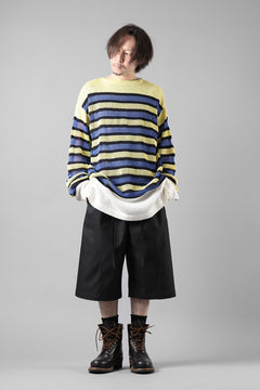 画像をギャラリービューアに読み込む, D-VEC MULTI BORDER LONG KNIT (MULTI)