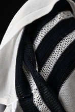 画像をギャラリービューアに読み込む, D-VEC MULTI BORDER LONG KNIT (NAVY)